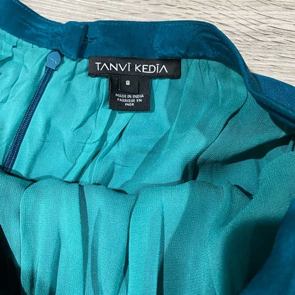 BOHO CHIC ANTHROPOLOGIE Tenvi Kedia Silk Maxi - Picture 5 of 5